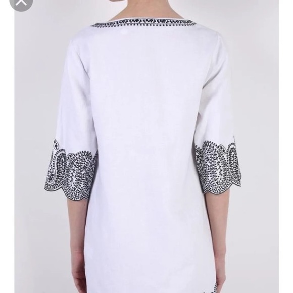 NWT Michael kors embroidered linen dress - Picture 3 of 5